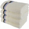 Dommio Italy Sada ručníků 50 x 90 cm 4 ks krémové Dommio Italy Sada ručníků 50 x 90 cm 4 ks krémové