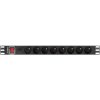 Lanberg PDU lišta napájacia 1U 16A 2m 8 gn. PDU-08E-0200-BK Lanberg PDU lišta napájacia 1U 16A 2m 8 gn. PDU-08E-0200-BK