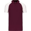 Kariban Polokošile Kariban K226, baseballová, krátký rukáv COT20K226a0713-bordeaux/li 3XL Bordó Kariban Polokošile Kariban K226, baseballová, krátký rukáv COT20K226a0713-bordeaux/li 3XL Bordó