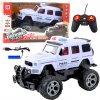 LEAN Toys RC diaľkovo ovládané policajné terénne auto biele 1:12 LEAN Toys RC diaľkovo ovládané policajné terénne auto biele 1:12