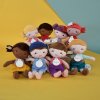 Doudou Julijou Lola 16 cm červená Doudou Julijou Lola 16 cm červená