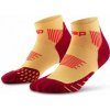 Kompresné ponožky CEP Core run compression socks low cut women marigold burgundy IV Kompresné ponožky CEP Core run compression socks low cut women marigold burgundy IV