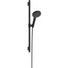 Hansgrohe Raindance Alive Select S - Sprchová súprava 125, 3 jet, Ecosmart, so sprchovou tyčou Unica S Puro 65 cm, čierna matná 24602670 Hansgrohe Raindance Alive Select S - Sprchová súprava 125, 3 jet, Ecosmart, so sprchovou tyčou Unica S Puro 65 cm, čierna matná 24602670