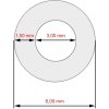 Hadica 3x1,5x170 mm pre kávovary Jura C-Line Hadica 3x1,5x170 mm pre kávovary Jura C-Line