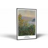 Claude Monet Claude Monet - Flower Beds at Vétheuil | Obraz Vintessia v ráme Rozmery obdĺžnik: 50x75, Rám: Čierny matný-alu Claude Monet Claude Monet - Flower Beds at Vétheuil | Obraz Vintessia v ráme Rozmery obdĺžnik: 50x75, Rám: Čierny matný-alu