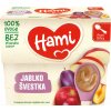Hami 100% Ovocie Jablko slivka 4 x 100 g - Jablko, Slivka Hami 100% Ovocie Jablko slivka 4 x 100 g - Jablko, Slivka