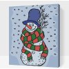 Vymalujsisam.sk Maľovanie podľa čísiel - Snehuliak Veľkosť: 30x40cm, Rám: Bez rámu, iba zrolované plátno Vymalujsisam.sk Maľovanie podľa čísiel - Snehuliak Veľkosť: 30x40cm, Rám: Bez rámu, iba zrolované plátno