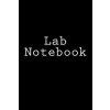 Lab Notebook: Laboratory Notebook, Black Hardcover, 6 Lab Notebook: Laboratory Notebook, Black Hardcover, 6