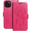 Kryt Mezzo Book Case iPhone 15 lapač snov Magenta Kryt Mezzo Book Case iPhone 15 lapač snov Magenta