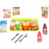 Mikrotrading 81330 dětský kuchyňský set Fast Food 26 ks