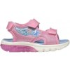 Dievčenské sandále Geox, J SANDAL CIBERDRON A Ružová,Svetlomodrá,Biela 24 Dievčenské sandále Geox, J SANDAL CIBERDRON A Ružová,Svetlomodrá,Biela 24