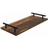 Servírovacia tácka z agátového dreva s rukoväťami 36x17x2cm HT-24501457 Servírovacia tácka z agátového dreva s rukoväťami 36x17x2cm HT-24501457