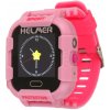 HELMER detské hodinky LK 708 s GPS lokátorom / dotykový display / IP67 / micro SIM / kompatibilný s Android a iOS / ružové