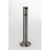 Stojaci popolník FUMO, priemer 14 cm, nerez, strieborný Stojaci popolník FUMO, priemer 14 cm, nerez, strieborný