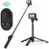 Selfie tyč Telesin pre smartfóny a športové kamery s BT diaľkovým ovládačom (TE-RCSS-001)