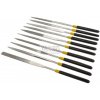 Sada diamantových pilníkov 4 x 160 mm s rukoväťou 5 dielna sada XL TOOLS Sada diamantových pilníkov 4 x 160 mm s rukoväťou 5 dielna sada XL TOOLS
