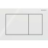 GEBERIT Omega20 Square dvojčinné ovládacie tlačidlo, biela, 115.080.11.1 GEBERIT Omega20 Square dvojčinné ovládacie tlačidlo, biela, 115.080.11.1