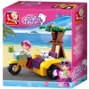 Sluban B0600C Girl`s Dream Motorka se sajdkárou