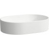 LAUFEN Savoy oválna umývadlová misa bez otvoru, s prepadom, 550 x 380 mm, matná biela, H8129447571091 LAUFEN Savoy oválna umývadlová misa bez otvoru, s prepadom, 550 x 380 mm, matná biela, H8129447571091