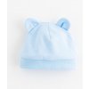 Dojčenská bavlnená čiapočka New Baby Kids modrá - 68 (4-6m)