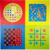 100-dielna sada puzzle kociek penová hracia podložka 1,44m2 100-dielna sada puzzle kociek penová hracia podložka 1,44m2