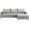Ropez rohová pohovka Beata svetlo sivá