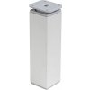 EBS Nábytková noha 15-16,5 cm, plast - ALU stříbrná EBS Nábytková noha 15-16,5 cm, plast - ALU stříbrná