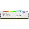 Kingston DDR5 Fury Beast White RGB 32GB 1x32GB 5200MHz CL40 DIMM On-Die ECC XMP 1.25V KF552C40BWA-32 Kingston DDR5 Fury Beast White RGB 32GB 1x32GB 5200MHz CL40 DIMM On-Die ECC XMP 1.25V KF552C40BWA-32