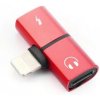 OEM AHFL+C 0018 IPHONE 2v1 LIGHTNING redukcia (Redukcia IPHONE 2v1 na nabíjanie a slúchadlá, Redukcia k telefónu HF / audio + redukcia na nabíjanie pre iPhone Lightning 8-pin - Lightning 8-pin red bli OEM AHFL+C 0018 IPHONE 2v1 LIGHTNING redukcia (Redukcia IPHONE 2v1 na nabíjanie a slúchadlá, Redukcia k telefónu HF / audio + redukcia na nabíjanie pre iPhone Lightning 8-pin - Lightning 8-pin red bli