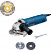 Bosch Uhlová brúska GWS 1400 + diamantový kotúč 0615990N1V Bosch Uhlová brúska GWS 1400 + diamantový kotúč 0615990N1V