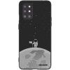 Picasee silikónový čierny obal pre OnePlus 8T - Astronaut Picasee silikónový čierny obal pre OnePlus 8T - Astronaut