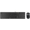 Genius SlimStar C126 COPILOT, sada klávesnice s optickou myší, CZ/SK, drátová (USB), černá, nízkoprofilová Genius SlimStar C126 COPILOT, sada klávesnice s optickou myší, CZ/SK, drátová (USB), černá, nízkoprofilová