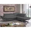 Rohová sedacia súprava Estelle, dymovo šedá látka, pravý roh Rohová sedacia súprava Estelle, dymovo šedá látka, pravý roh