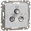 Schneider Electric Sedna TV/R/SAT zásuvka koncová 4dB, Aluminium Schneider Electric Sedna TV/R/SAT zásuvka koncová 4dB, Aluminium