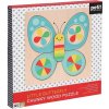 Petit Collage Drevené puzzle Motýľ Petit Collage Drevené puzzle Motýľ