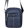 Coveri World CW1817 námornícka pánska bočná taška, taška cez rameno 20 x 23 x 7 cm Coveri World CW1817 námornícka pánska bočná taška, taška cez rameno 20 x 23 x 7 cm