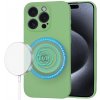 Techsuit SoftFlex MagSafe kryt na iPhone 15 Pro – mätovo zelený Techsuit SoftFlex MagSafe kryt na iPhone 15 Pro – mätovo zelený