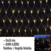 Linder Exclusiv | LED svetelná sieť 3x3 m - teplá biela LK-016W Linder Exclusiv | LED svetelná sieť 3x3 m - teplá biela LK-016W