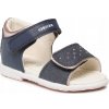 Geox detské sandále z ekologickej kože, modré, veľkosť 24 Geox detské sandále z ekologickej kože, modré, veľkosť 24