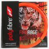 Tenisový výplet Polyfibre Fire Rage Ribbed (12,2 m) - Oranžový (1.25 mm) Tenisový výplet Polyfibre Fire Rage Ribbed (12,2 m) - Oranžový (1.25 mm)