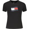 Dámske tričko s krátkym rukávom od značky TOMMY HILFIGER, čierne S Nero Dámske tričko s krátkym rukávom od značky TOMMY HILFIGER, čierne S Nero