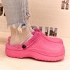 crocs Ružové zateplené crocs Ružové zateplené