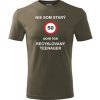 Army tričko recyklovaný teenager 50 - darčeky pre mužov k 50 narodeninám L Army tričko recyklovaný teenager 50 - darčeky pre mužov k 50 narodeninám L