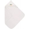 BABYMATEX Osuška s kapucňou Maxi Biela 100 x 100 cm
