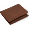 Tmavo hnedá pánska kožená peňaženka Jordan