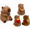 Plyšová capybara s jedlom - 25 cm Plyšová capybara s jedlom - 25 cm