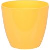 Plastkon Ella Lesk dekoratívny kvetináč žltá (18 cm) Plastkon Ella Lesk dekoratívny kvetináč žltá (18 cm)