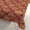 Biante Zamatový obdĺžnikový obrus Tamara TMR-053 Zámocký vzor na vínovo červenom 120x140 cm Biante Zamatový obdĺžnikový obrus Tamara TMR-053 Zámocký vzor na vínovo červenom 120x140 cm