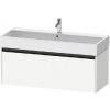 Duravit Ketho.2 - Umývadlová skrinka, 44x118x46 cm, 1 zásuvka, matná biela K25079018180000 Duravit Ketho.2 - Umývadlová skrinka, 44x118x46 cm, 1 zásuvka, matná biela K25079018180000