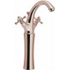 Sapho ANTEA stojánkova umývadlová batéria vysoká s výpusťou, výška 300mm, červené zlat 3277L Sapho ANTEA stojánkova umývadlová batéria vysoká s výpusťou, výška 300mm, červené zlat 3277L